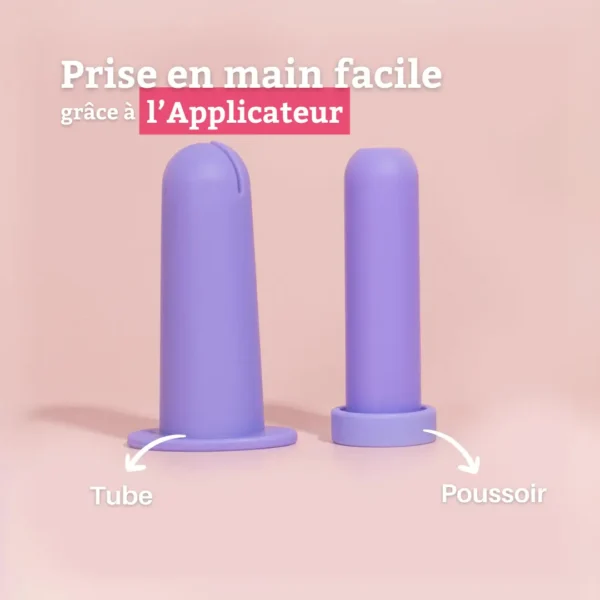 Applicateur à Cup menstruelle