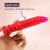Disque menstruel avec Applicateur