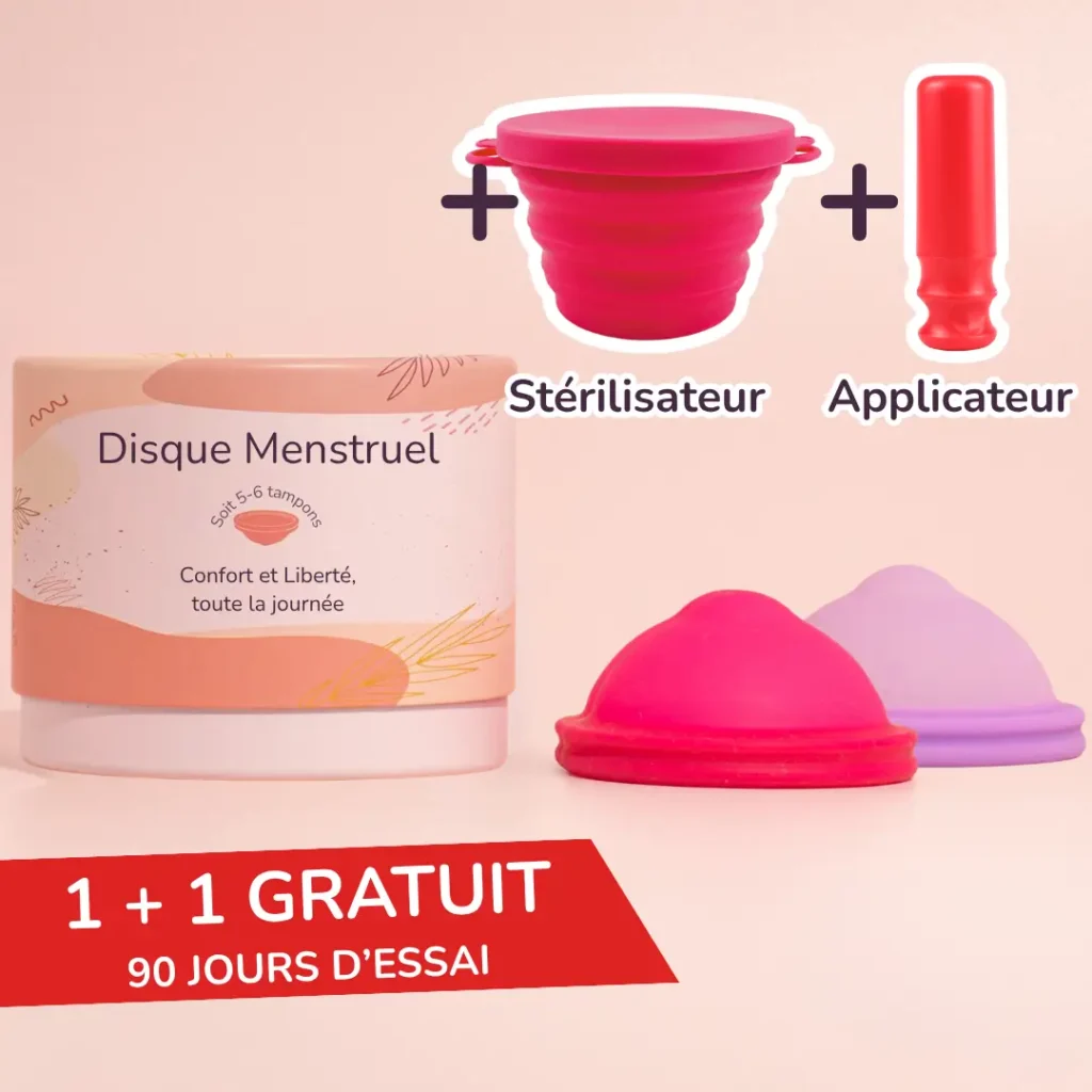Disque menstruel pack spécial