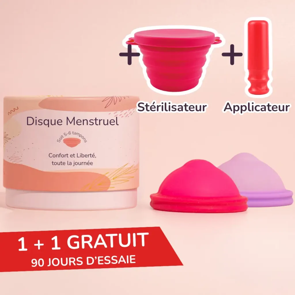 Pack disque menstruel pour débutant
