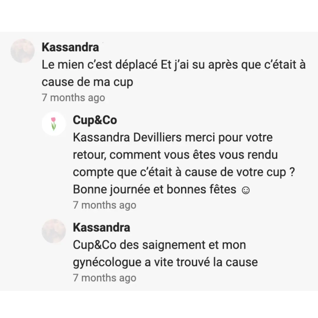 Témoignage expulsion de stérilet