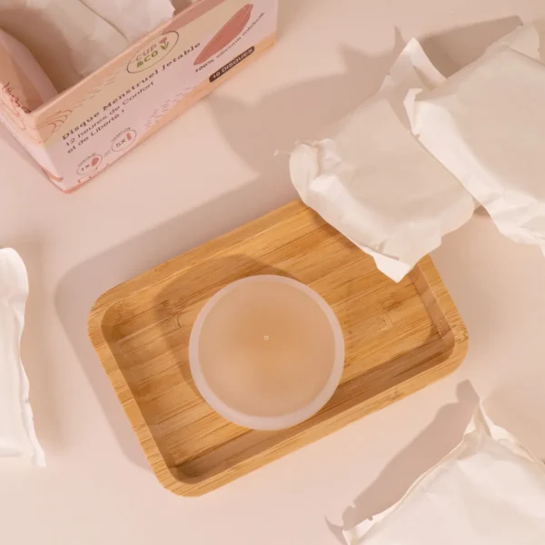 Disque menstruel à usage unique